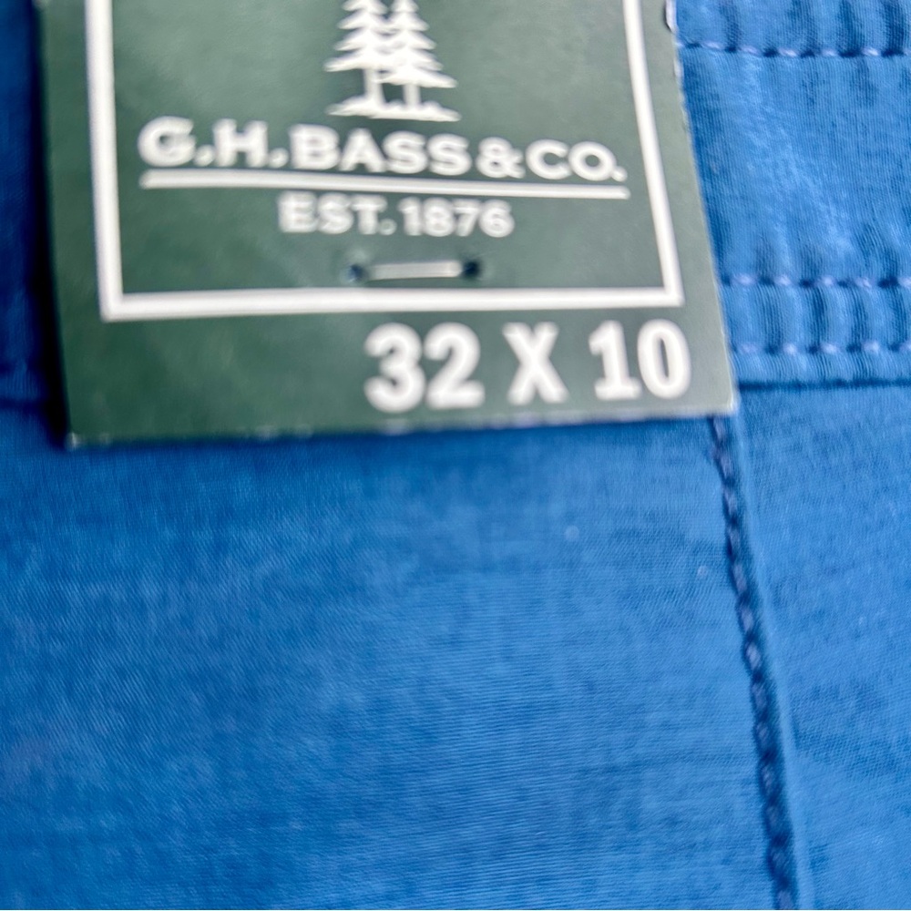 G.H.Bass&Co. Blue Shorts NWT 32 - Picture 6 of 9